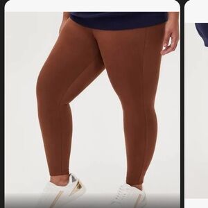 Brand New Women’s Torrid Cognac Suede Leggings